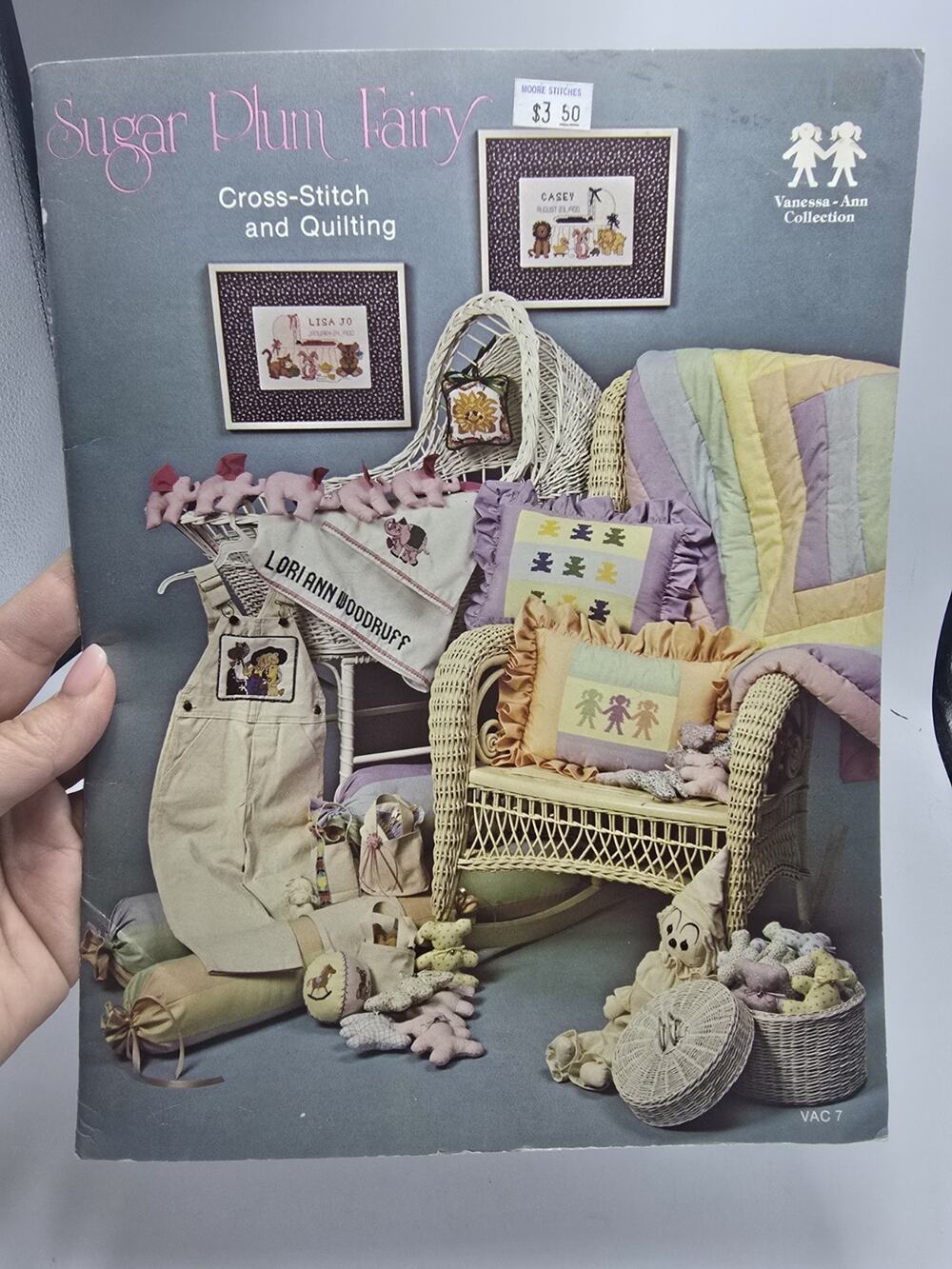 Sugar Plum Fairy Cross Stitch Quilting Pattern Book Vanessa Ann Collection